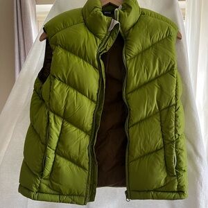 Mountain Equipment Co-Op Green Puffer Vest
